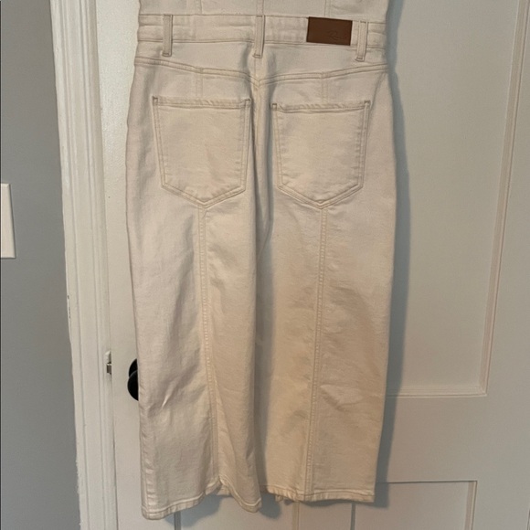 Rails Westwood denim midi dress in vintage ecru - NEW W TAGS - Picture 7 of 7